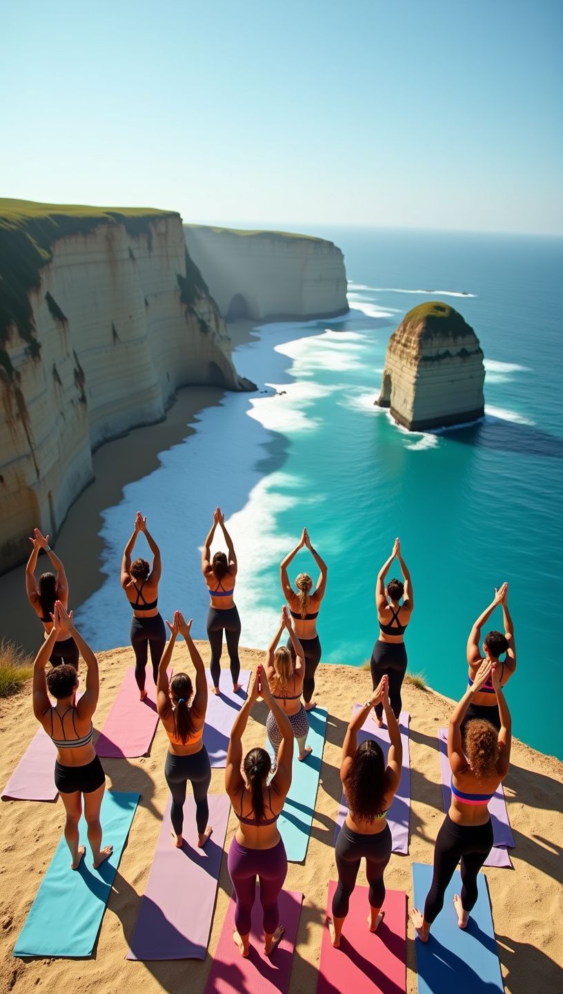 Στιγμές χαλάρωσης με διαλογισμό δίπλα σε μια ήρεμη λίμνη, περιτριγυρισμένη από δέντρα.